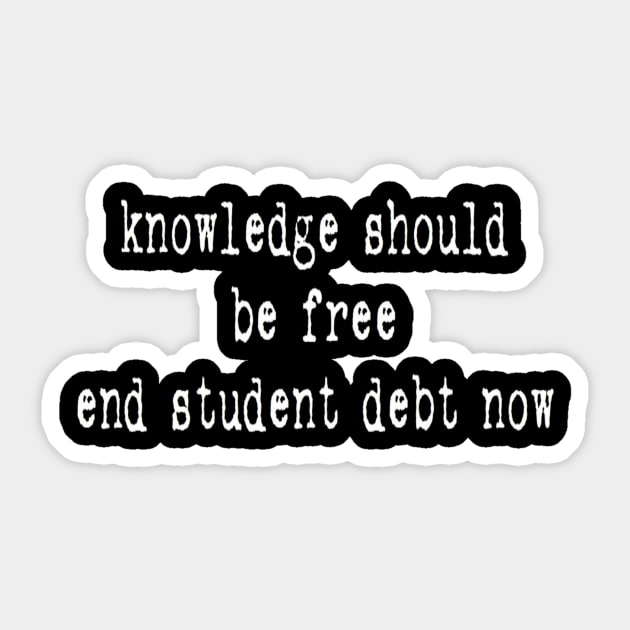 knowledge should be free Sticker by clbphotography33